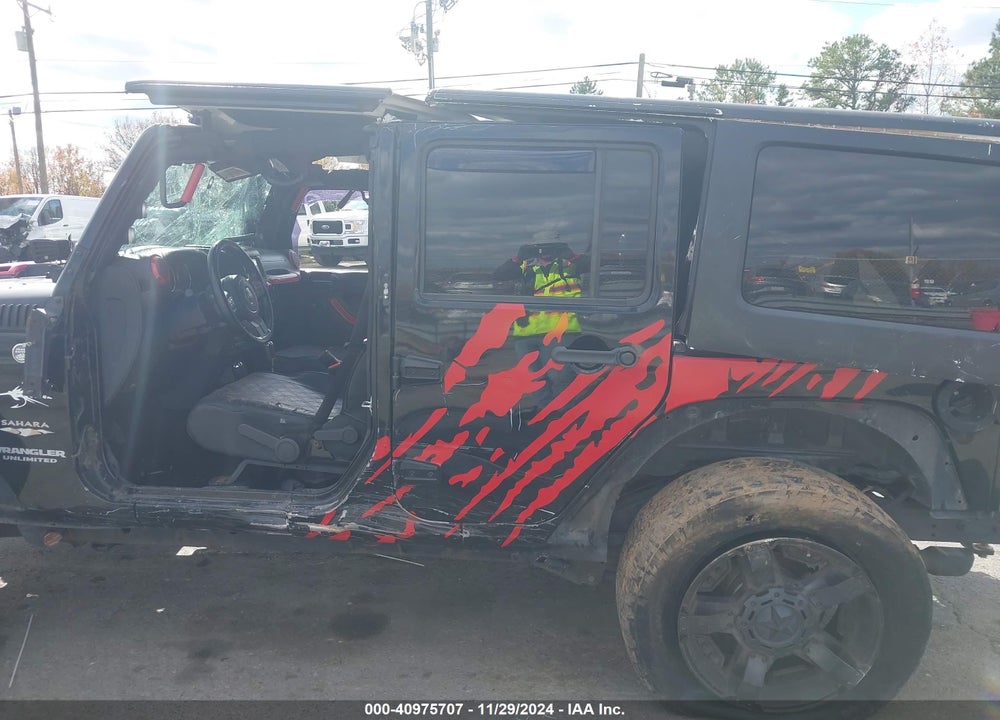 2012 JEEP WRANGLER UNLIMITED SAHARA VIN: 1C4BJWEG1CL117541