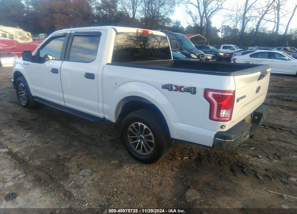 2017 FORD F-150 XL VIN: 1FTEW1EF8HFA92801