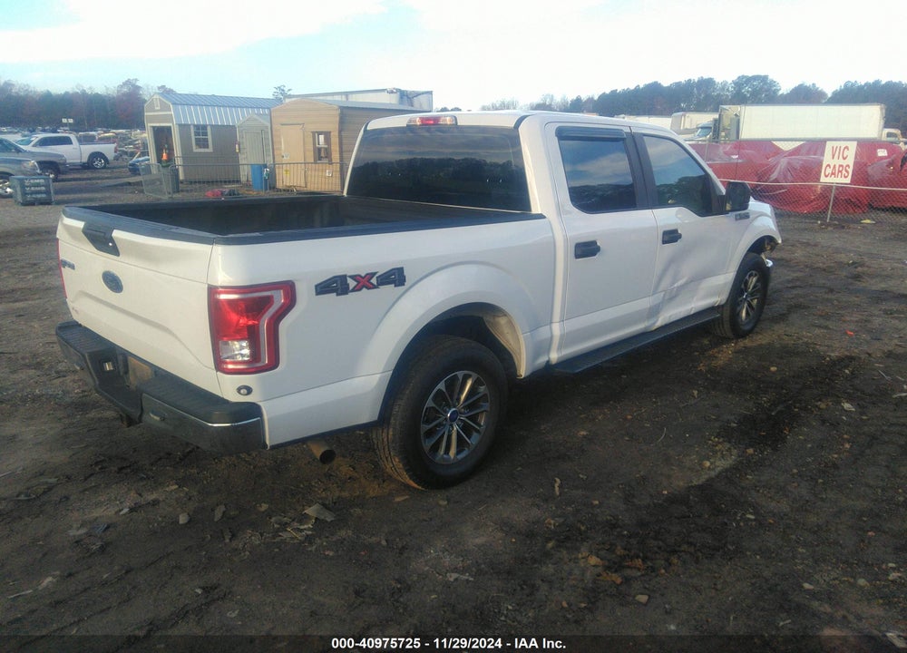 2017 FORD F-150 XL VIN: 1FTEW1EF8HFA92801