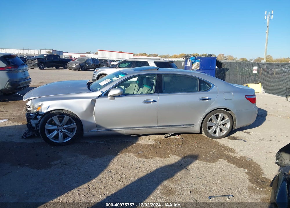 2008 LEXUS LS VIN: JTHDU46F085004572