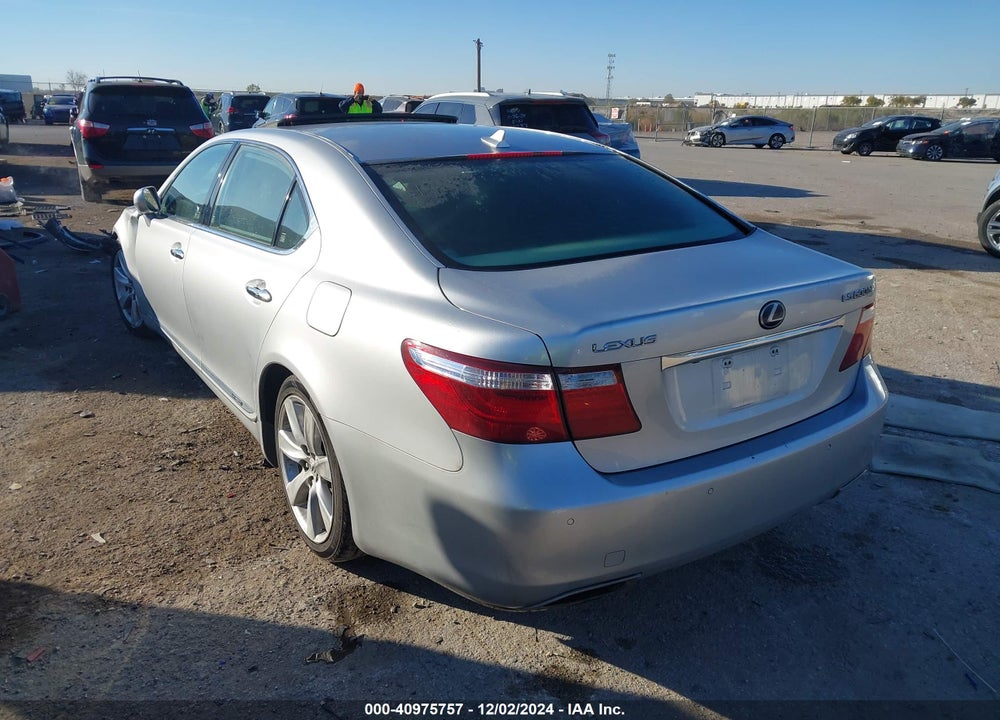 2008 LEXUS LS VIN: JTHDU46F085004572