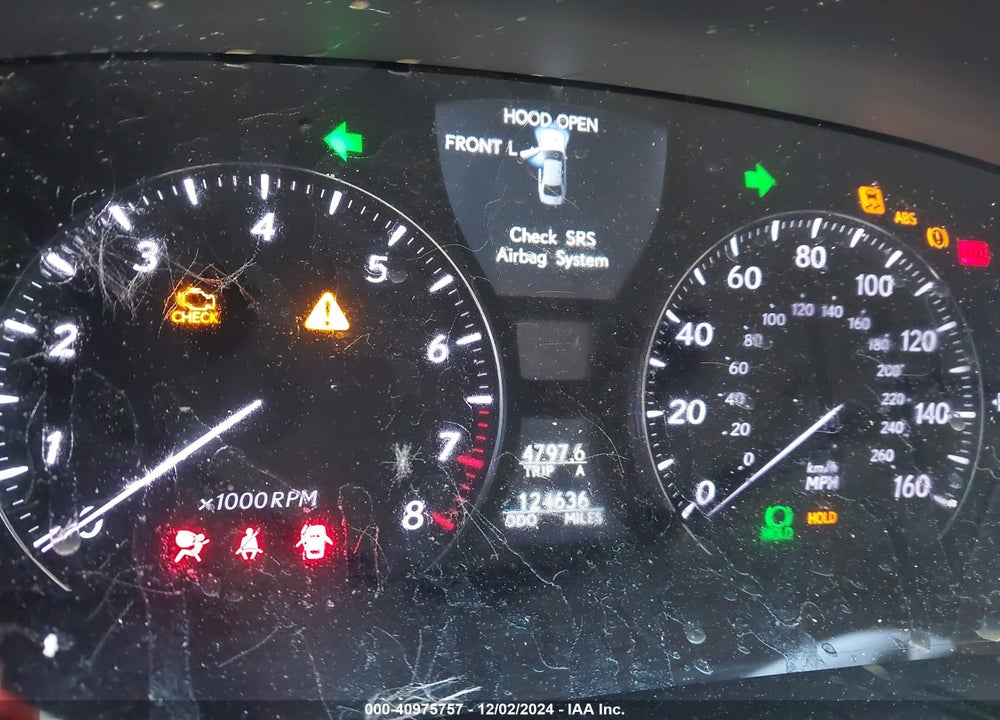 2008 LEXUS LS VIN: JTHDU46F085004572