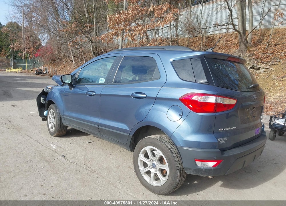 2022 FORD ECOSPORT SE VIN: MAJ6S3GL8NC462470