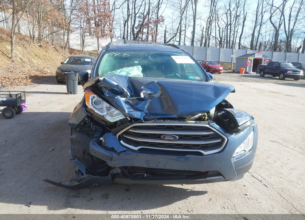 2022 FORD ECOSPORT SE VIN: MAJ6S3GL8NC462470