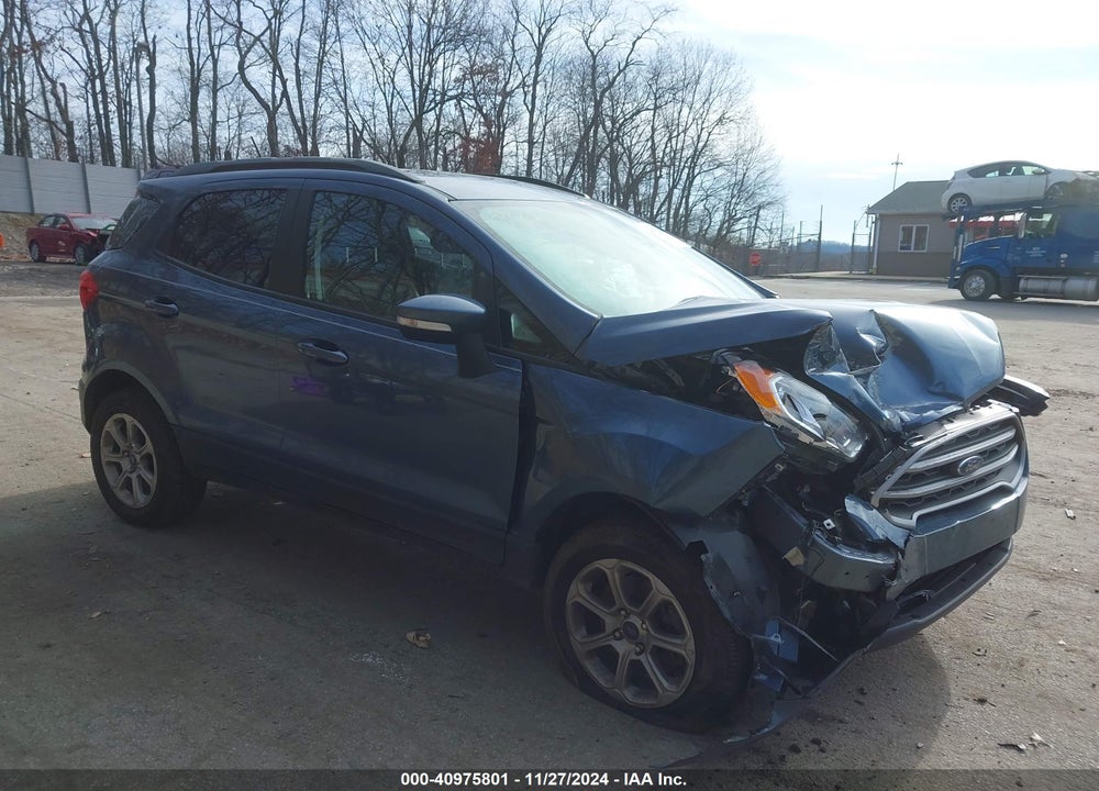 2022 FORD ECOSPORT SE VIN: MAJ6S3GL8NC462470