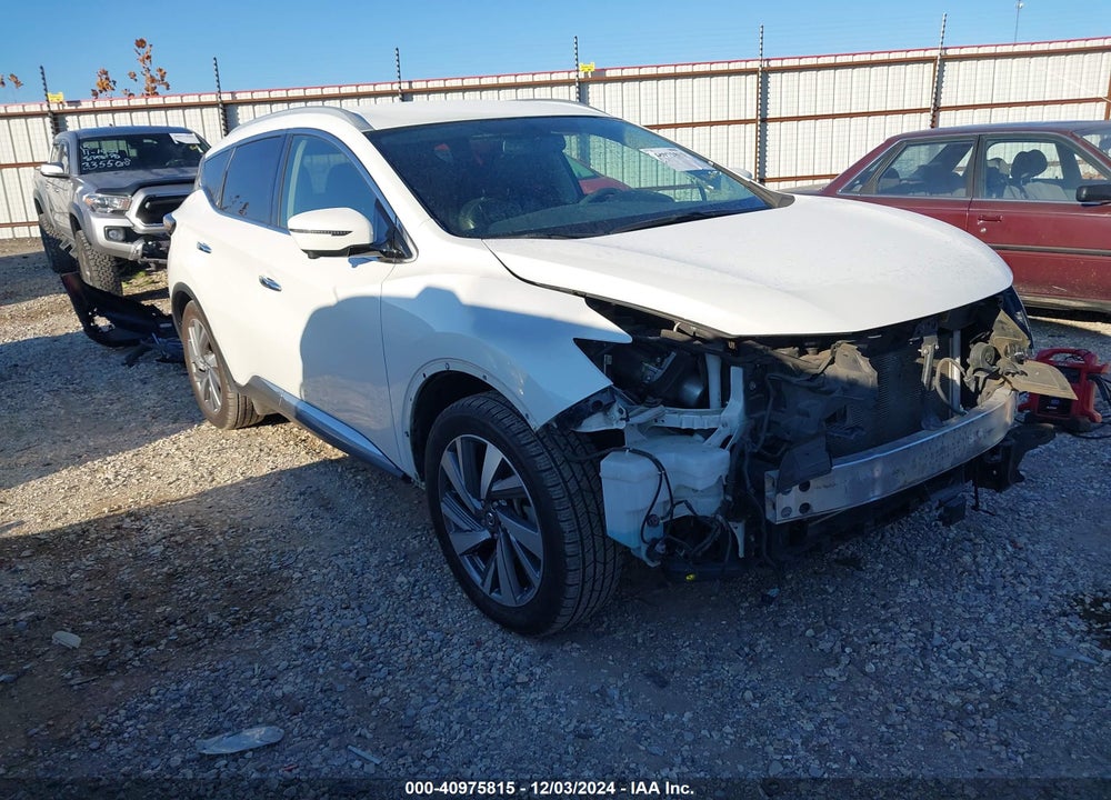 2019 NISSAN MURANO SL VIN: 5N1AZ2MJ4KN155449