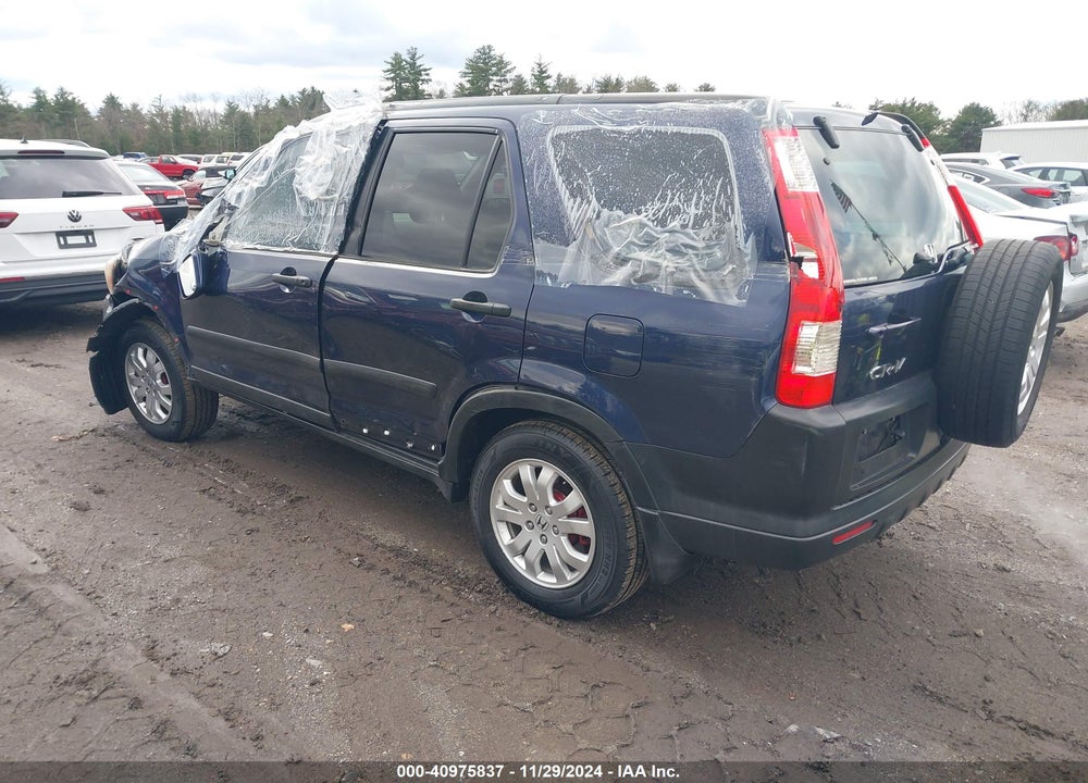 2006 HONDA CR-V EX VIN: SHSRD78866U427832