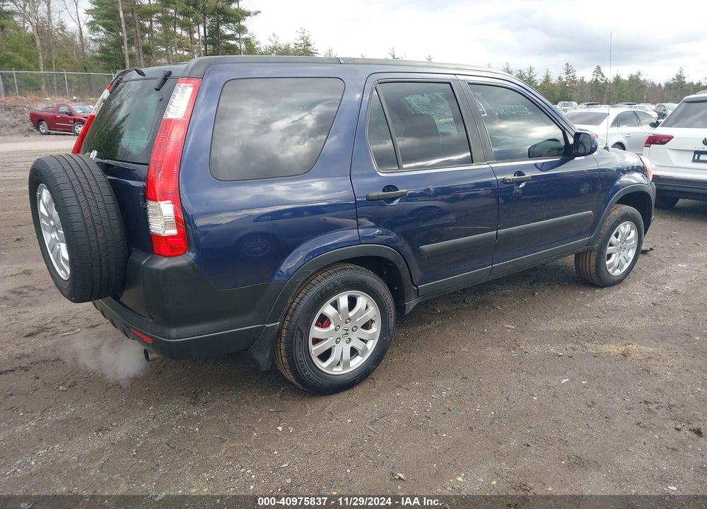 2006 HONDA CR-V EX VIN: SHSRD78866U427832