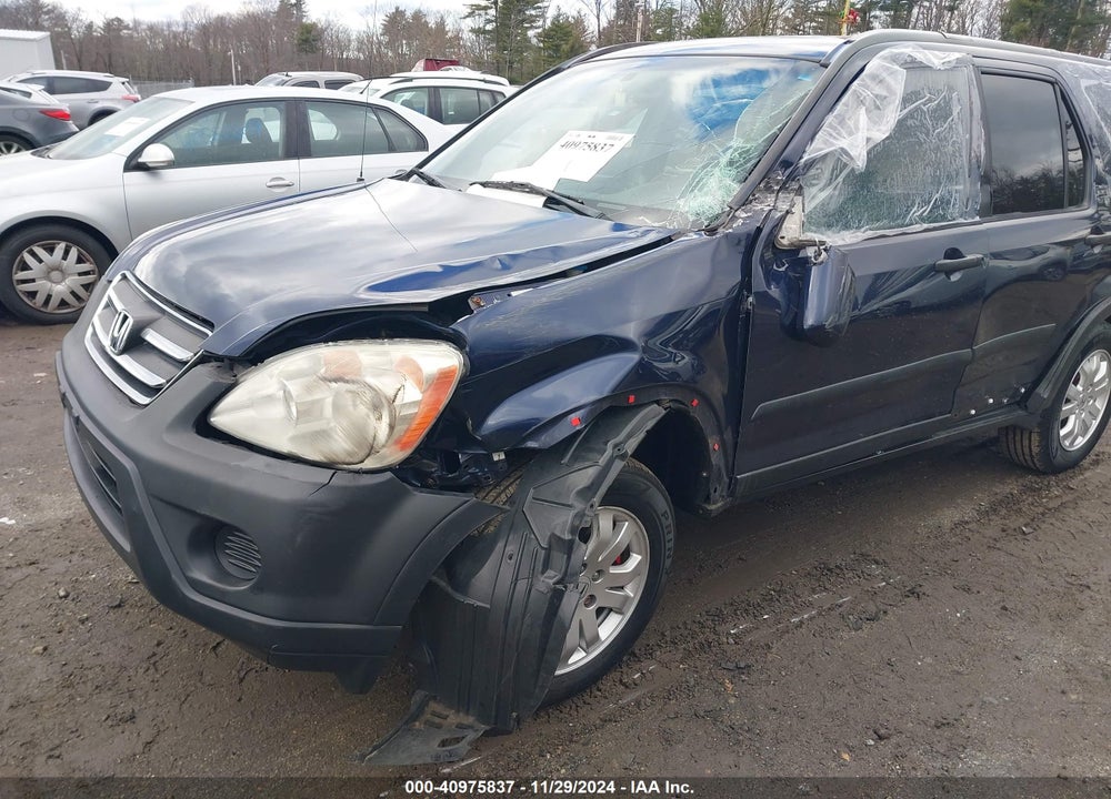 2006 HONDA CR-V EX VIN: SHSRD78866U427832