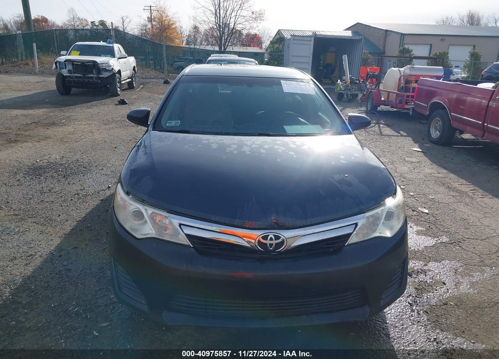 2012 TOYOTA CAMRY LE VIN: 4T1BF1FK3CU072941