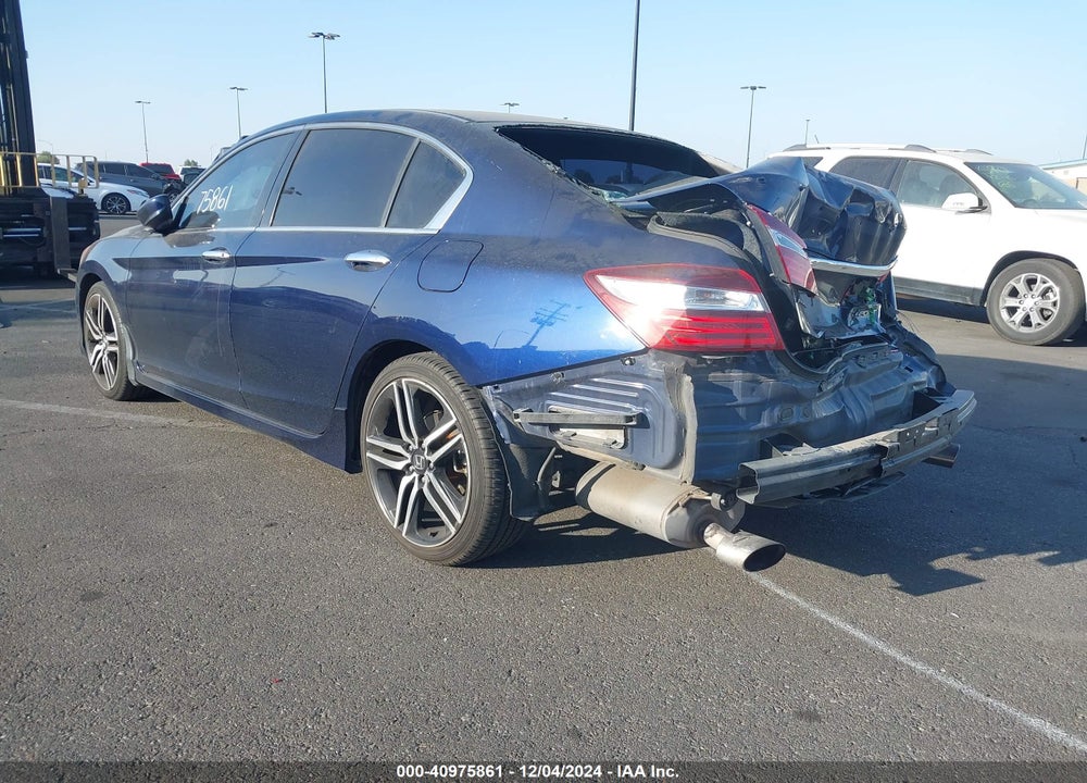 2016 HONDA ACCORD SPORT VIN: 1HGCR2F59GA037202