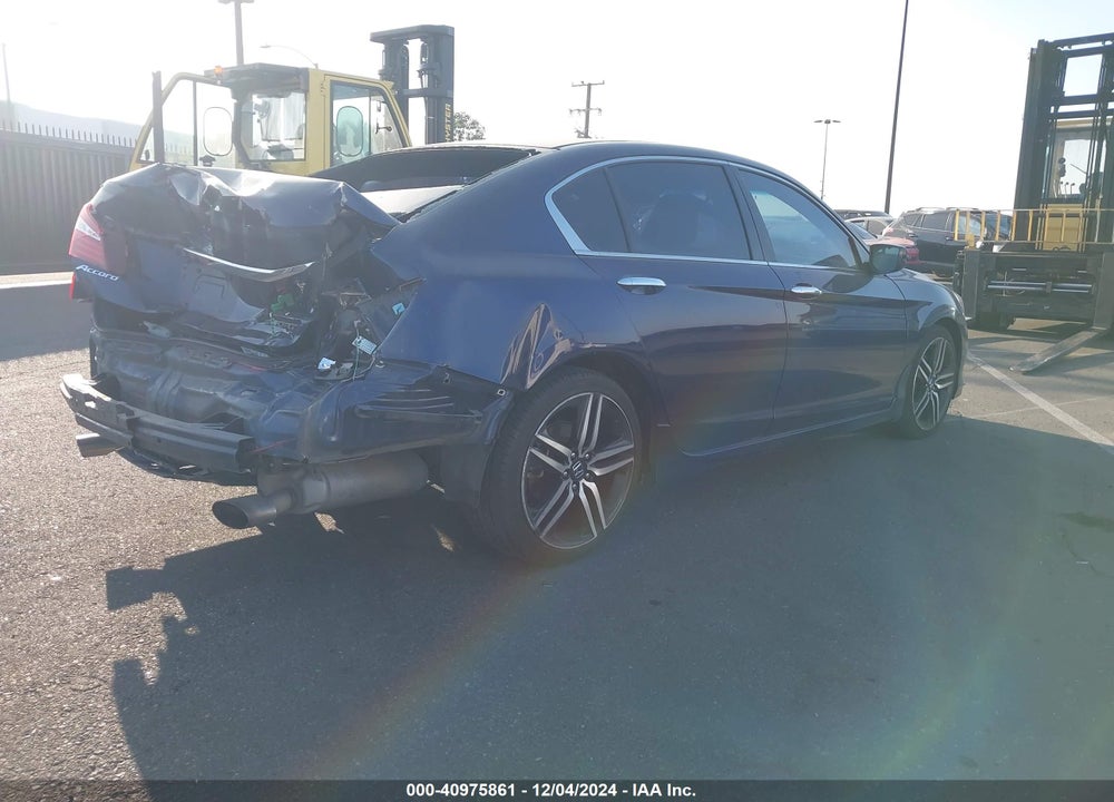 2016 HONDA ACCORD SPORT VIN: 1HGCR2F59GA037202