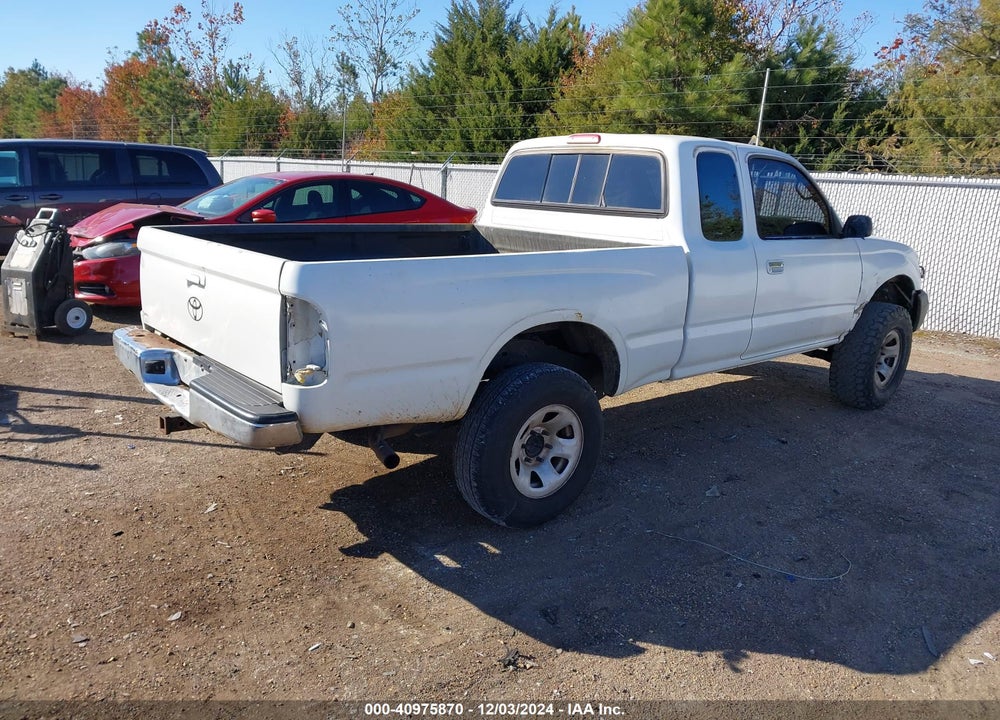 1998 TOYOTA TACOMA VIN: 4TAWM72N6WZ113547