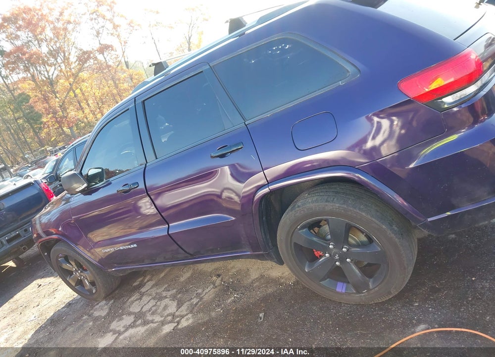 2014 JEEP GRAND CHEROKEE OVERLAND VIN: 1C4RJECG8EC198861