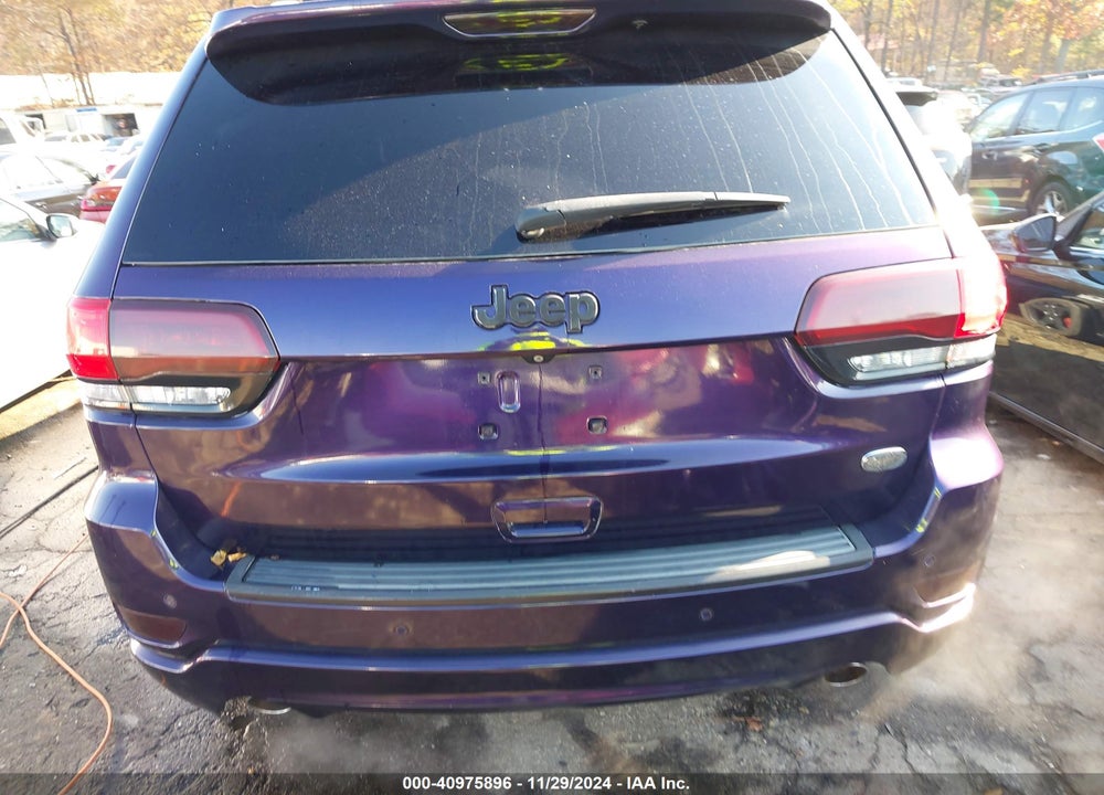 2014 JEEP GRAND CHEROKEE OVERLAND VIN: 1C4RJECG8EC198861