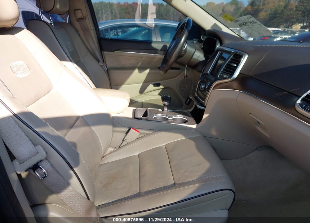 2014 JEEP GRAND CHEROKEE OVERLAND VIN: 1C4RJECG8EC198861