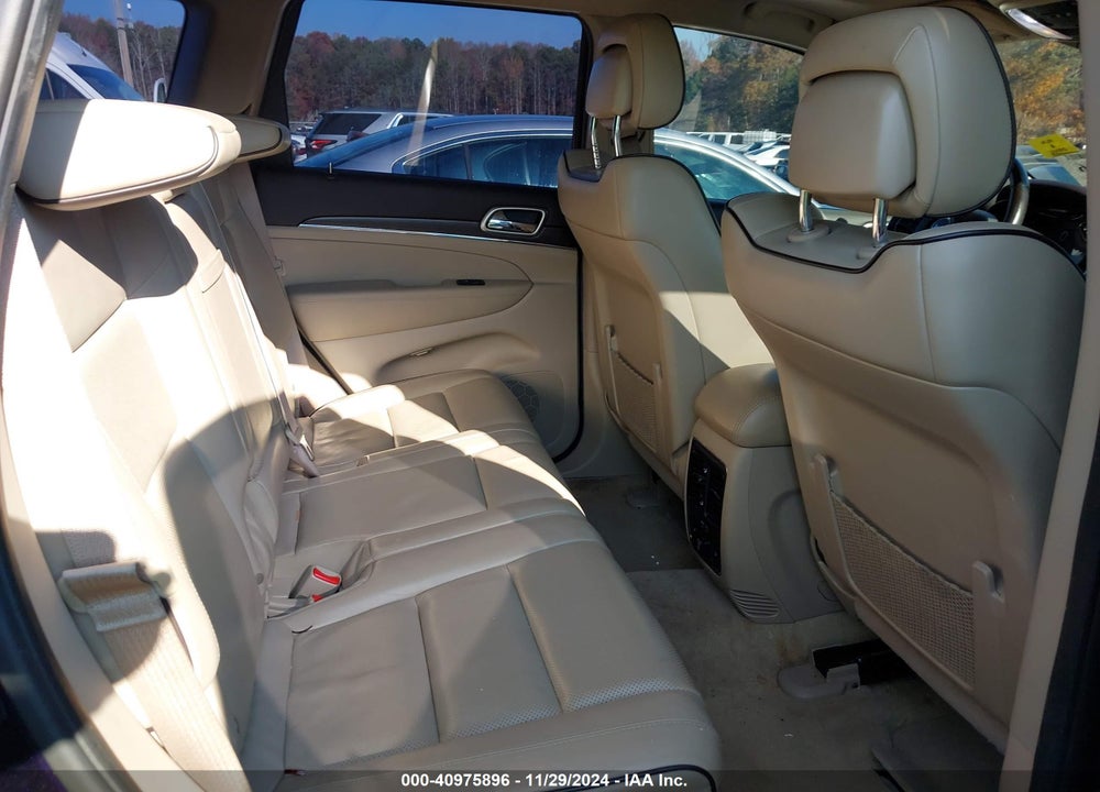 2014 JEEP GRAND CHEROKEE OVERLAND VIN: 1C4RJECG8EC198861