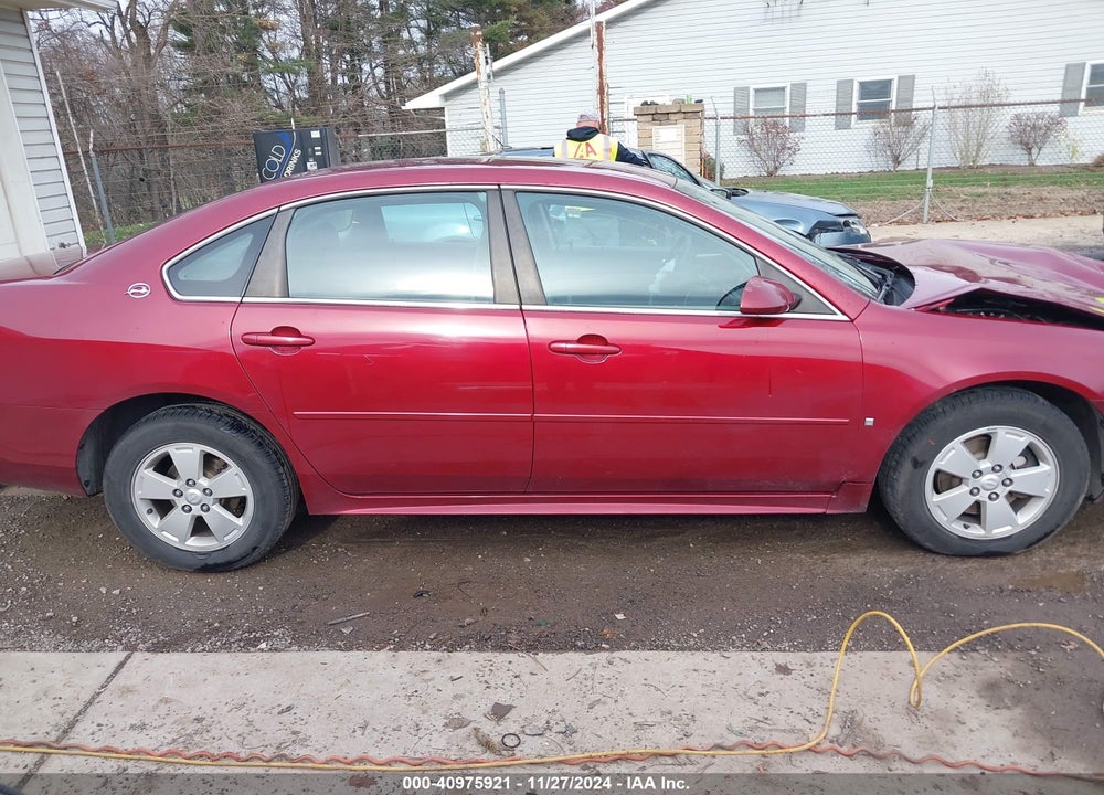 2009 CHEVROLET IMPALA VIN: 2G1WT57KX91259224