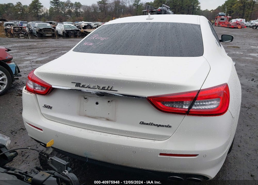 2019 MASERATI QUATTROPORTE VIN: ZAM56YRA8K1314308