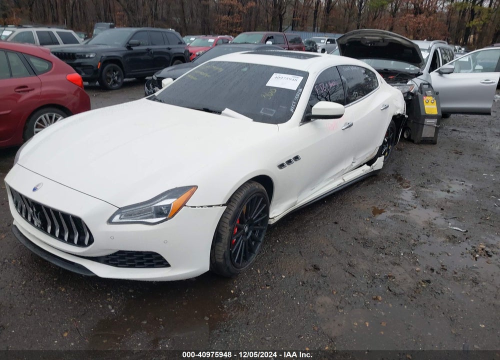2019 MASERATI QUATTROPORTE VIN: ZAM56YRA8K1314308