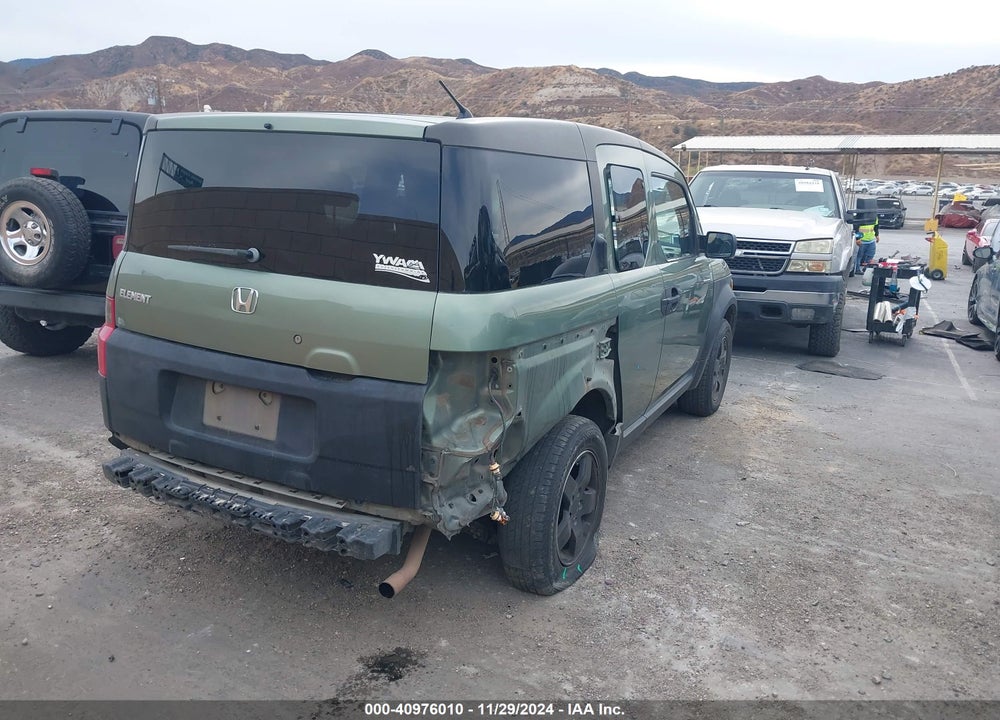 2003 HONDA ELEMENT EX VIN: 5J6YH28563L002517
