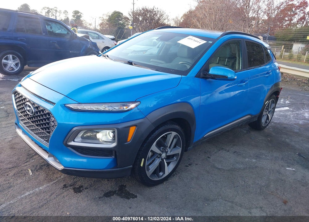 2021 HYUNDAI KONA LIMITED VIN: KM8K33A54MU599524
