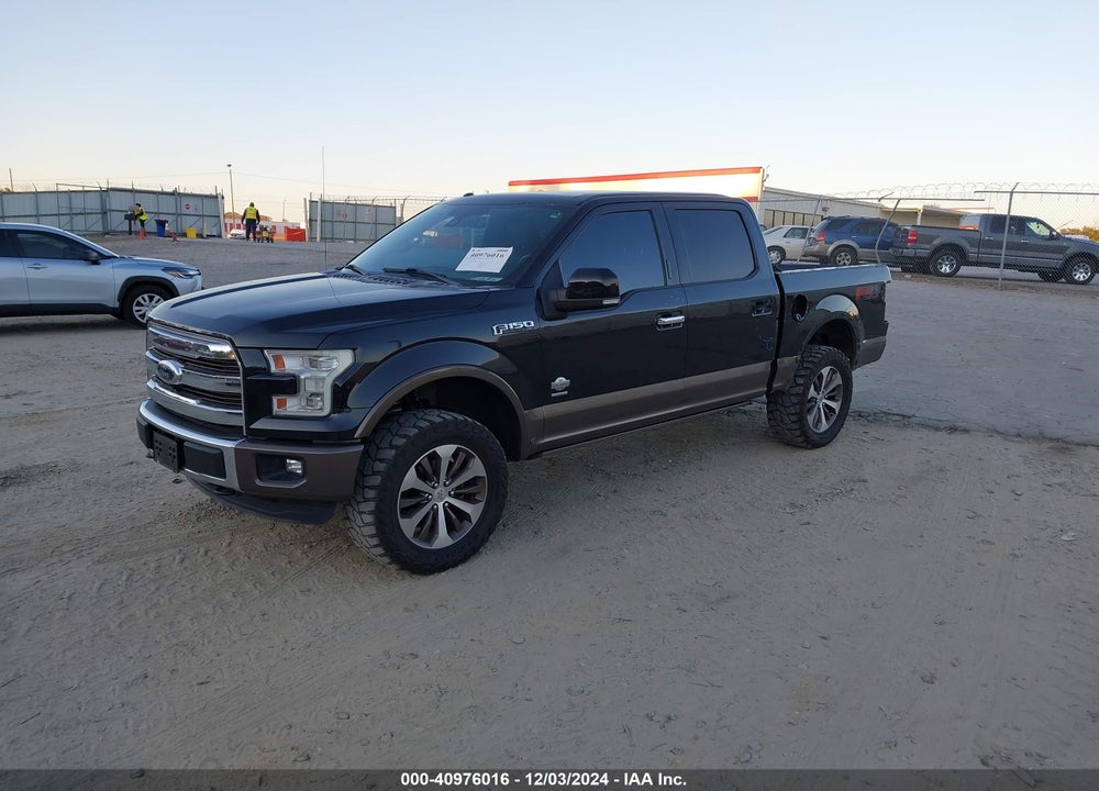 2015 FORD F-150 KING RANCH VIN: 1FTEW1EG9FFB82190