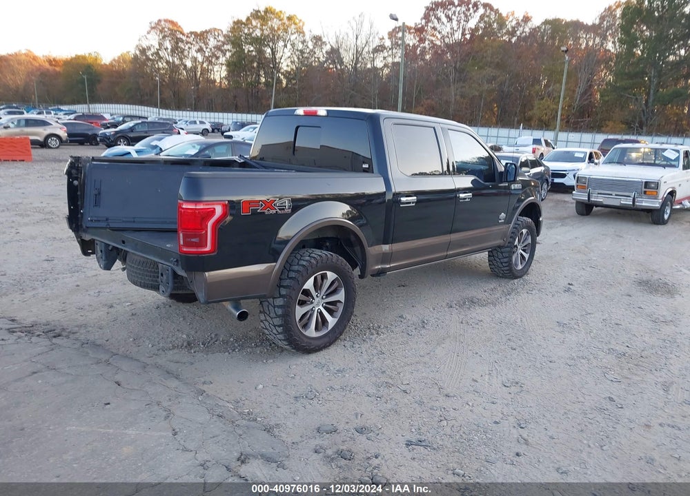 2015 FORD F-150 KING RANCH VIN: 1FTEW1EG9FFB82190