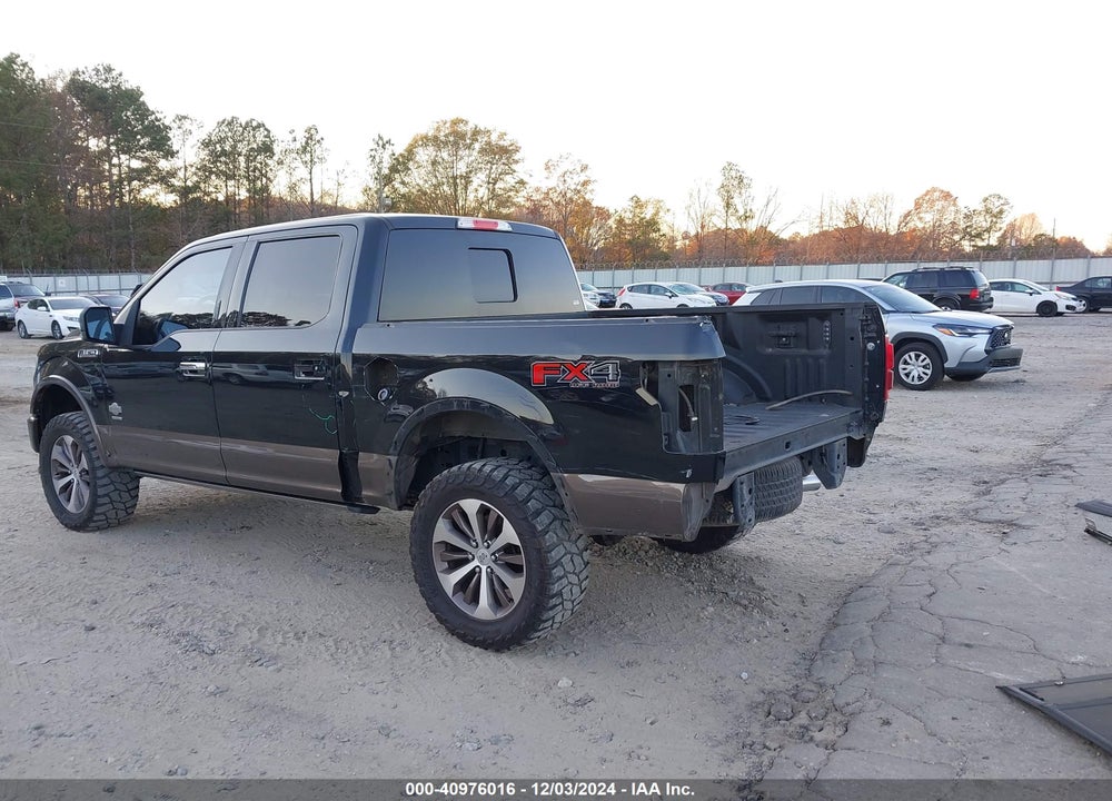 2015 FORD F-150 KING RANCH VIN: 1FTEW1EG9FFB82190