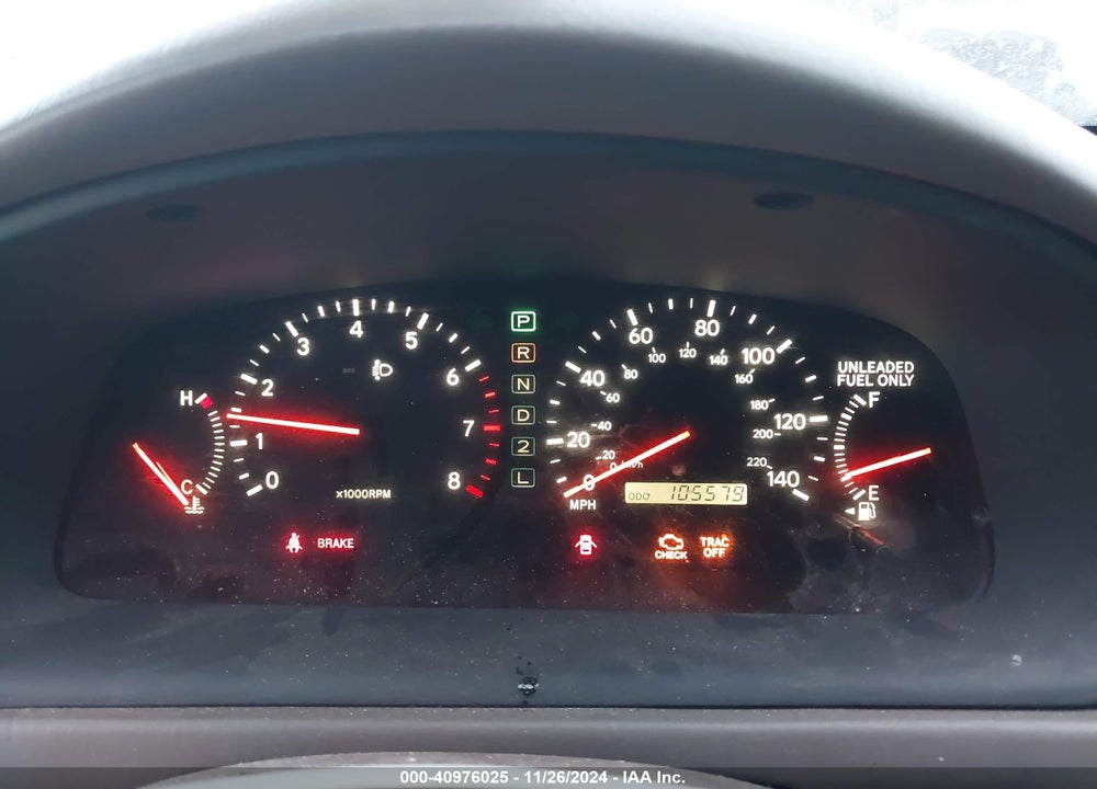 2001 LEXUS ES 300 VIN: JT8BF28G115104178