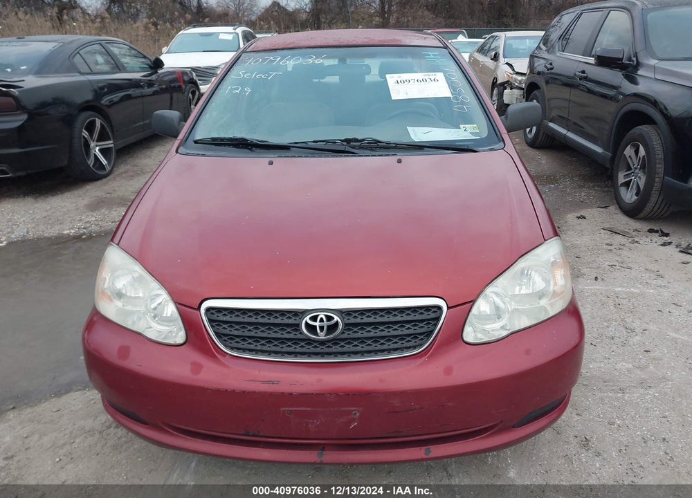 2005 TOYOTA COROLLA CE VIN: 2T1BR32E55C485001