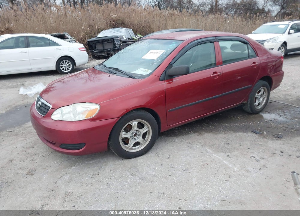 2005 TOYOTA COROLLA CE VIN: 2T1BR32E55C485001