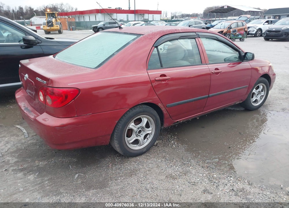 2005 TOYOTA COROLLA CE VIN: 2T1BR32E55C485001