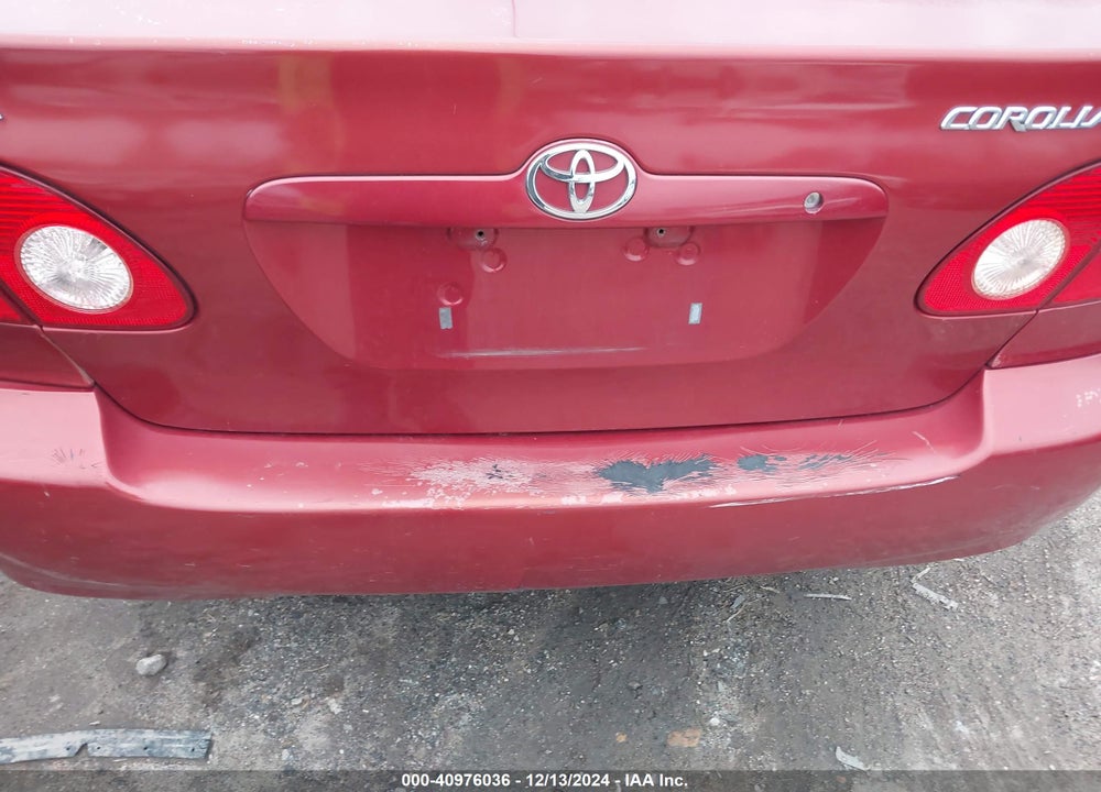 2005 TOYOTA COROLLA CE VIN: 2T1BR32E55C485001