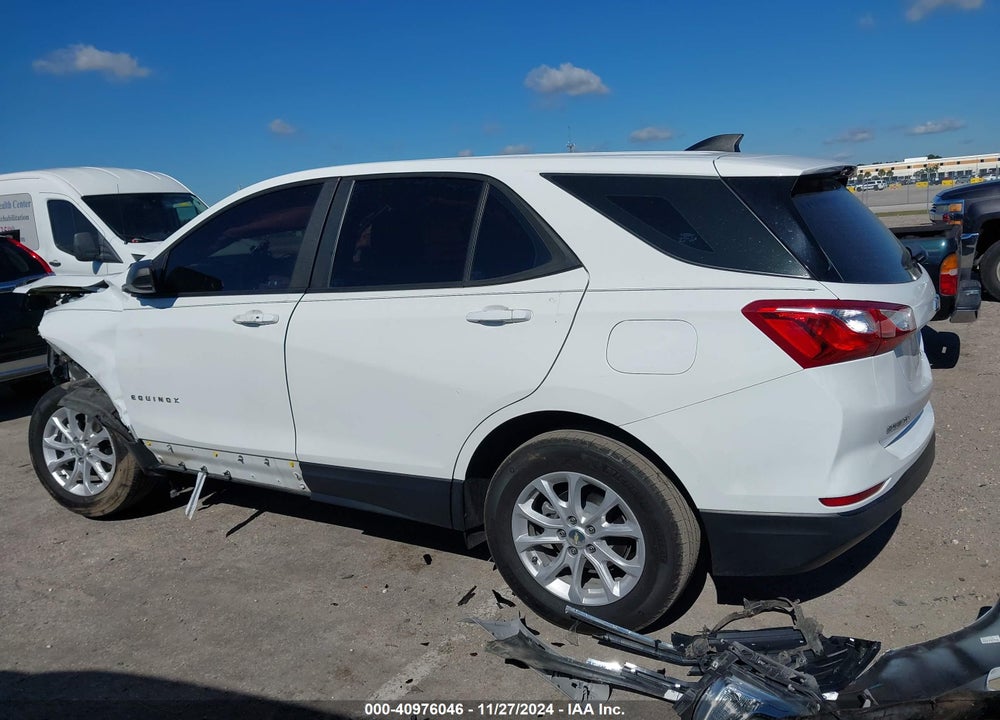 2021 CHEVROLET EQUINOX FWD LS VIN: 3GNAXHEV9MS104155