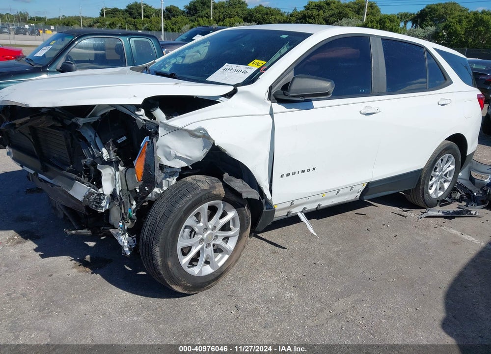 2021 CHEVROLET EQUINOX FWD LS VIN: 3GNAXHEV9MS104155