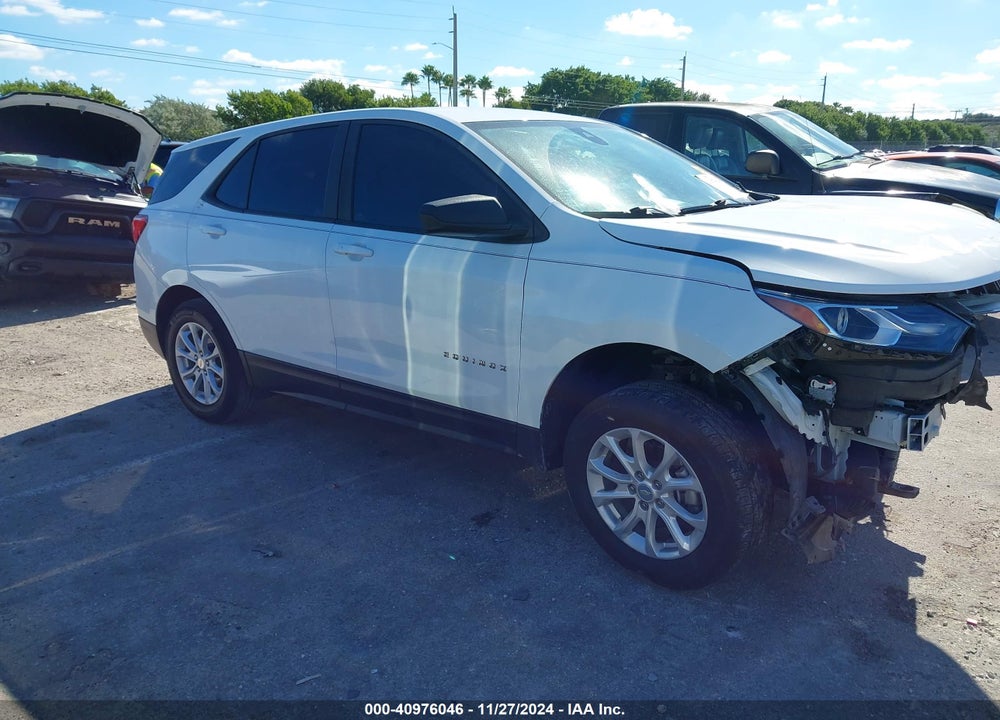 2021 CHEVROLET EQUINOX FWD LS VIN: 3GNAXHEV9MS104155
