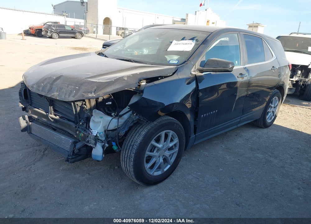 2022 CHEVROLET EQUINOX FWD LT VIN: 3GNAXKEV1NL127986