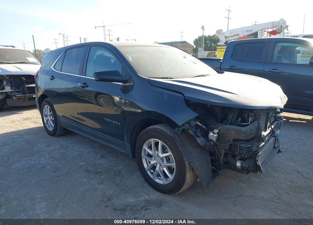2022 CHEVROLET EQUINOX FWD LT VIN: 3GNAXKEV1NL127986