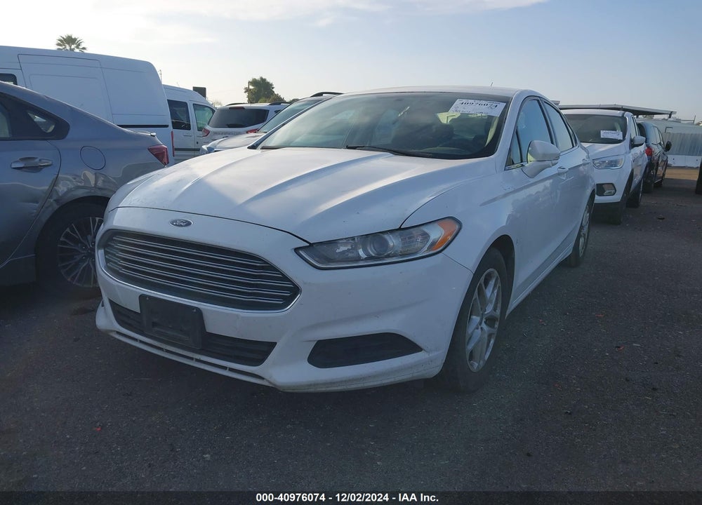 2014 FORD FUSION SE VIN: 3FA6P0HD8ER331631