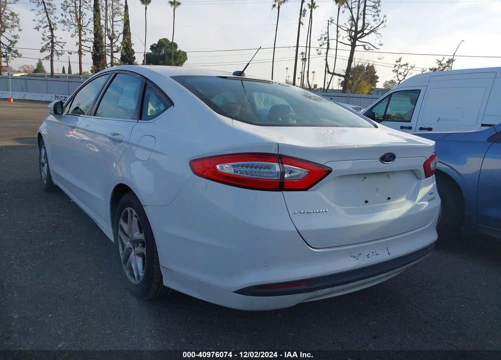 2014 FORD FUSION SE VIN: 3FA6P0HD8ER331631