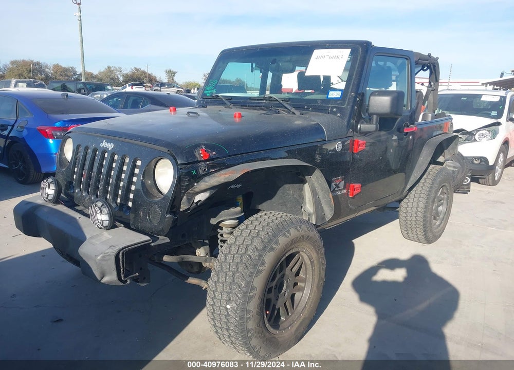 2009 JEEP WRANGLER X VIN: 1J4FA24109L765057