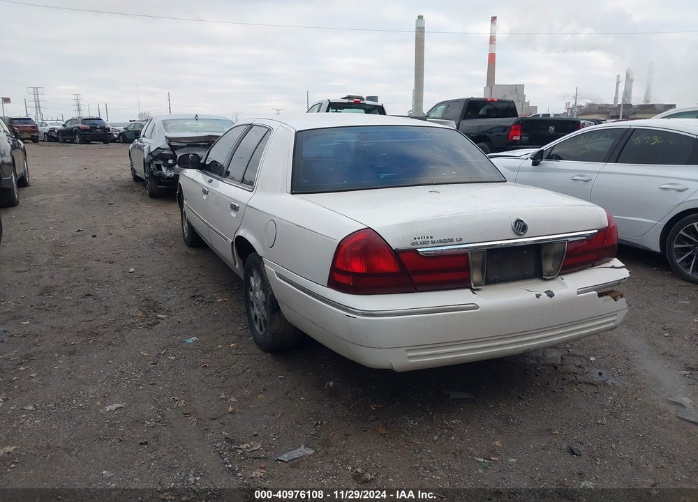 2003 MERCURY GRAND MARQUIS LS VIN: 2MEFM75W03X629329