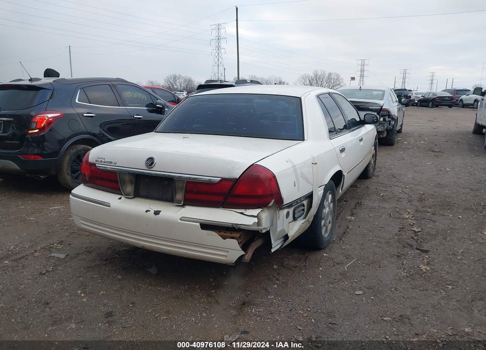 2003 MERCURY GRAND MARQUIS LS VIN: 2MEFM75W03X629329