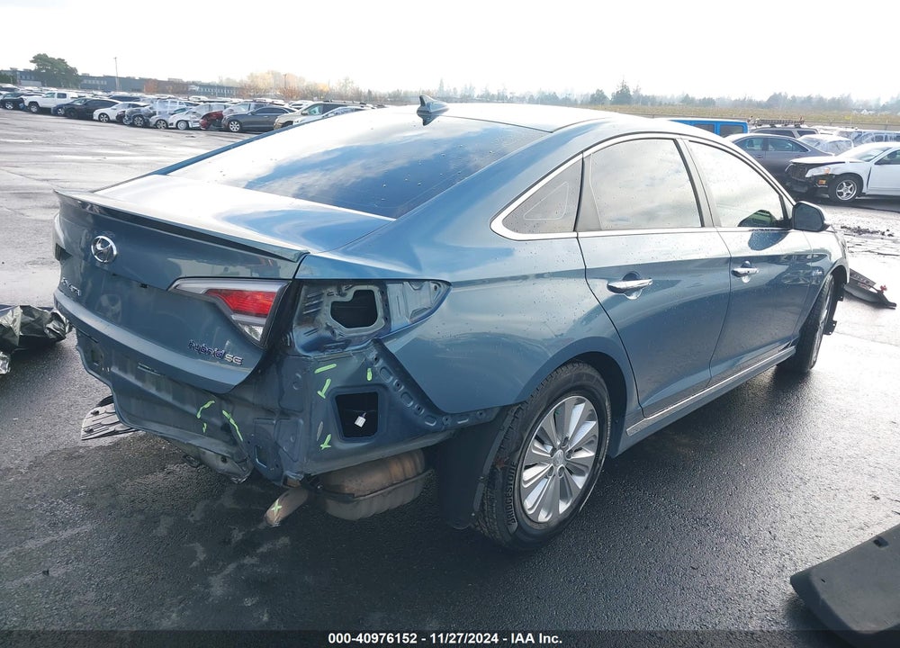 2016 HYUNDAI SONATA HYBRID SE VIN: KMHE24L17GA040782