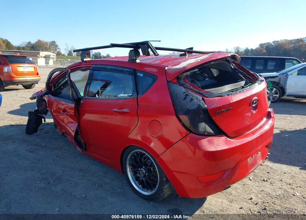 2013 HYUNDAI ACCENT SE VIN: KMHCU5AE8DU084961