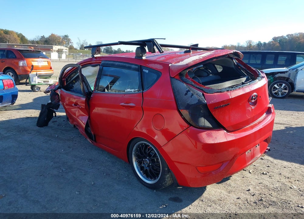 2013 HYUNDAI ACCENT SE VIN: KMHCU5AE8DU084961