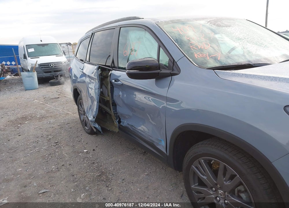 2022 HONDA PILOT AWD SPORT VIN: 5FNYF6H3XNB064770