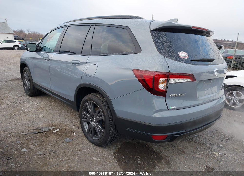 2022 HONDA PILOT AWD SPORT VIN: 5FNYF6H3XNB064770