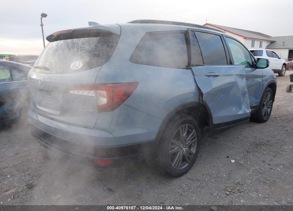 2022 HONDA PILOT AWD SPORT VIN: 5FNYF6H3XNB064770